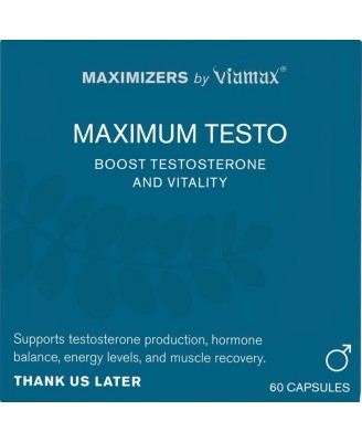 MAXIMUM TESTO - 60 Capsules