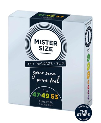 MISTER SIZE 47-49-53mm 3-pack