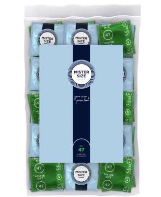 MISTER SIZE 47mm Condoms 100pcs
