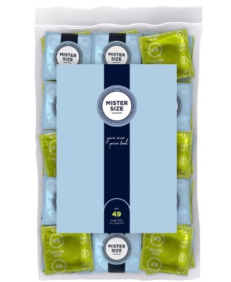 MISTER SIZE 49mm Condoms 100pcs