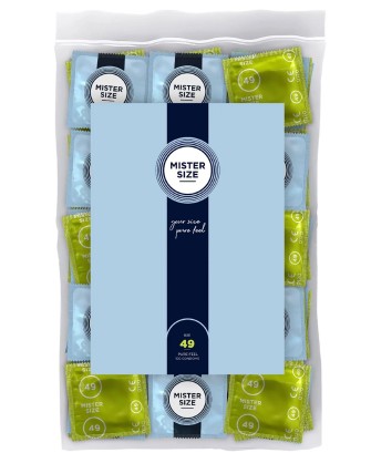 MISTER SIZE 49mm Condoms 100pcs