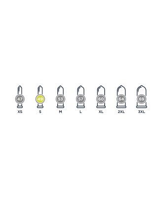 MISTER SIZE 49mm Condoms 100pcs