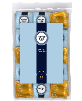 MISTER SIZE 53mm Condoms 100pcs