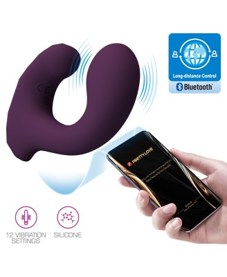 PRETTY LOVE - Billy Purple, 12 vibration functions Mobile APP remote control