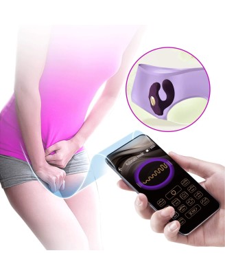 PRETTY LOVE - Billy Purple, 12 vibration functions Mobile APP remote control