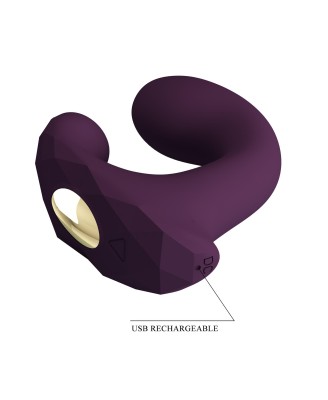 PRETTY LOVE - Billy Purple, 12 vibration functions Mobile APP remote control