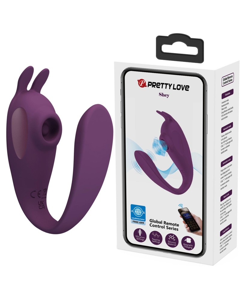 SHEY, 10 vibration functions 10 tapping functions Mobile APP Long-distance Control