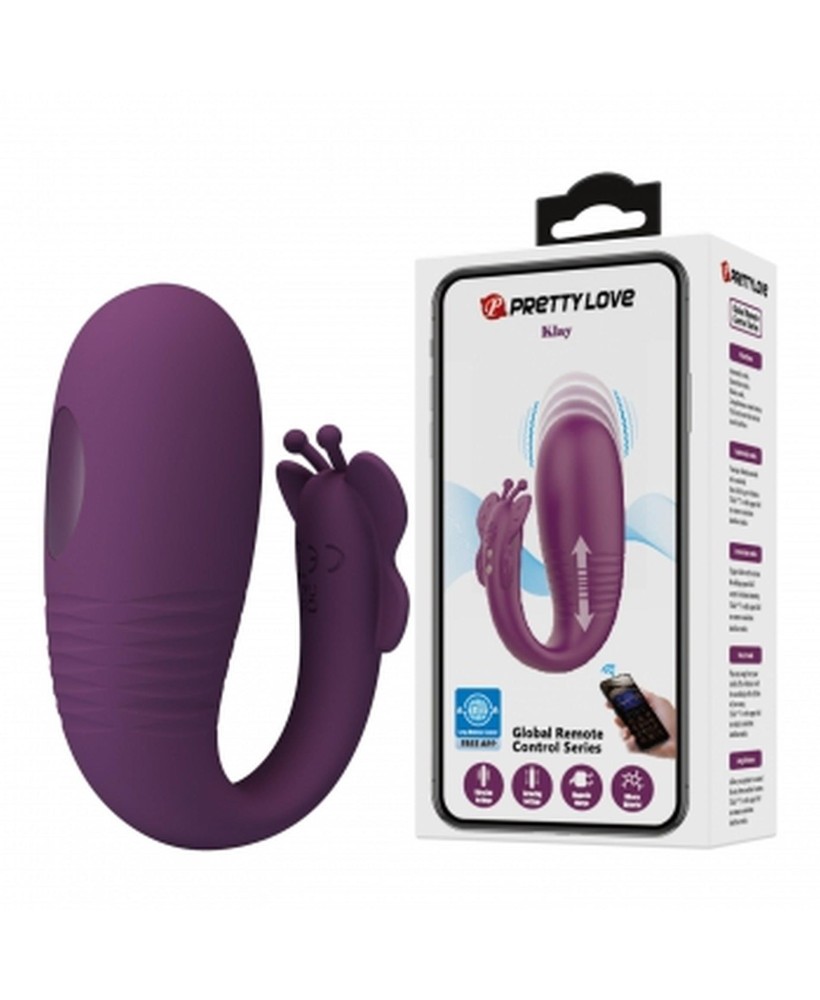 PRETTY LOVE - Klay, 10 vibration functions 10 thrusting settings Mobile APP remote control