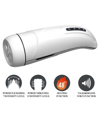 PRETTY LOVE - MARISSA, 12 vibration functions Heating temperature up to 48? Sex talk Memory function 7 licking modes