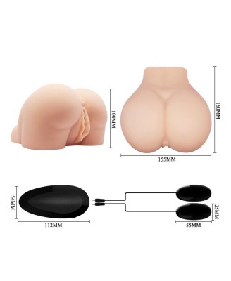 CRAZY BULL - Realistic Vagina and Anal Vibrating