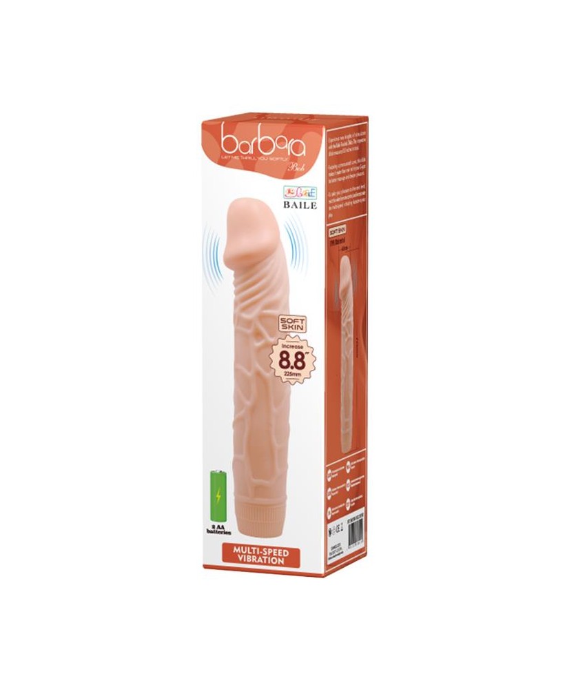 BAILE - BOB Vibrating Sofy Skin 22,5 cm
