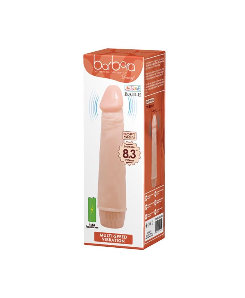 BAILE - DWARF Soft Skin 21 cm Vibrating