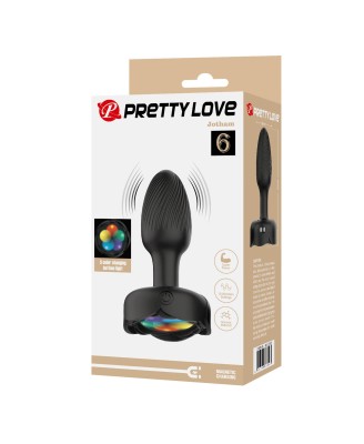 Pretty Love Jotham – Vibrating Anal Plug with Light