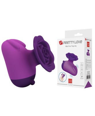 Pretty Love Tom – Vibrating Finger Stimulator Purple