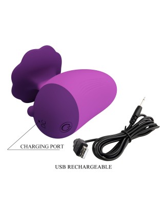 Pretty Love Tom – Vibrating Finger Stimulator Purple