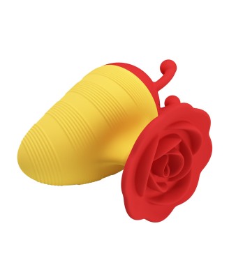 Pretty Love Bumble Bee – Vibrating Finger Stimulator Yellow/Red