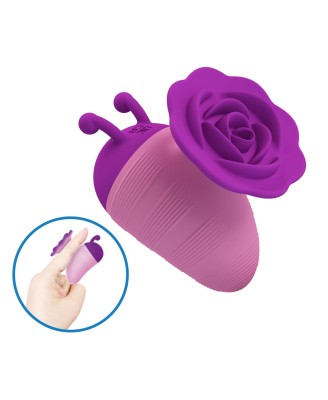 Pretty Love Bumble Bee – Vibrating Finger Stimulator Pink/Purple