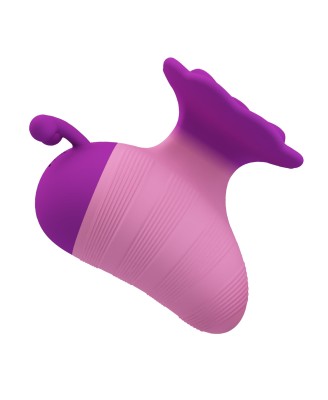Pretty Love Bumble Bee – Vibrating Finger Stimulator Pink/Purple
