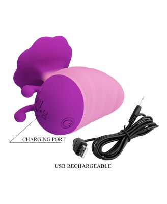 Pretty Love Bumble Bee – Vibrating Finger Stimulator Pink/Purple