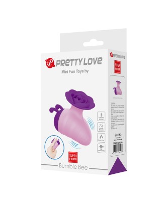 Pretty Love Bumble Bee – Vibrating Finger Stimulator Pink/Purple