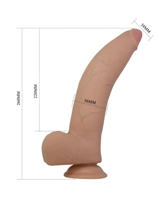 Pretty Love Quinlan – Realistic Soft Touch Dildo 26 cm