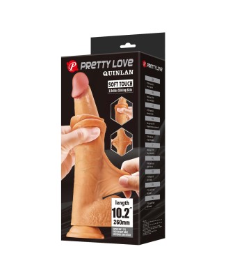 Pretty Love Quinlan – Realistic Soft Touch Dildo 26 cm