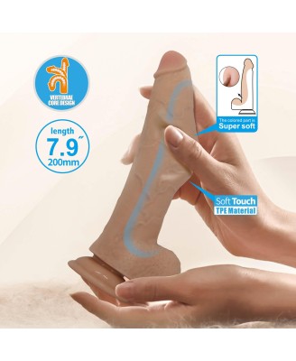 Pretty Love Fabian – Realistic Bendable Dildo 23 cm