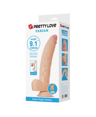 Pretty Love Fabian – Realistic Bendable Dildo 23 cm