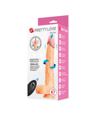 Pretty Love Nolan – Rotating Thrusting Realistic Dildo 24.5 cm