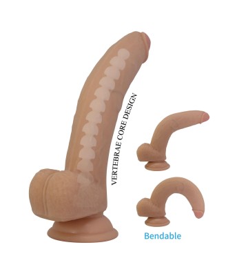 Pretty Love Ercument – Realistic Bendable Dildo 18 cm