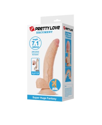 Pretty Love Ercument – Realistic Bendable Dildo 18 cm