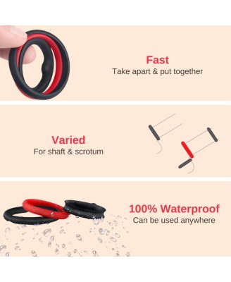 Cockring - Nappex™ Fuego - Premium Cockrings (10 Languages)