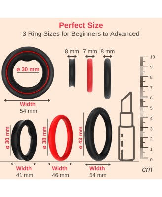 Cockring - Nappex™ Fuego - Premium Cockrings (10 Languages)