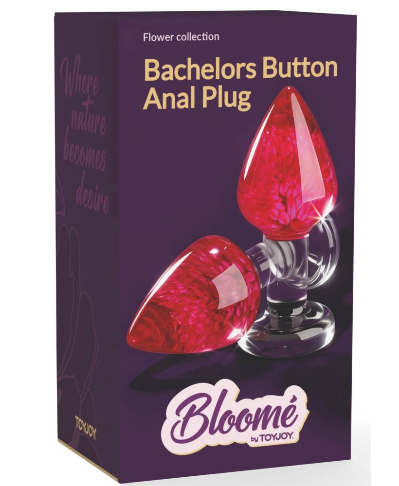 Bachelors Button Anal Plug Medium