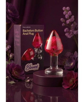 Bachelors Button Anal Plug Medium