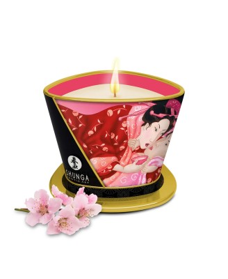 Shunga Massage Candle - Cherry Blossom