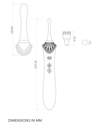 Bess 2 PinPoint Vibe Heating Black