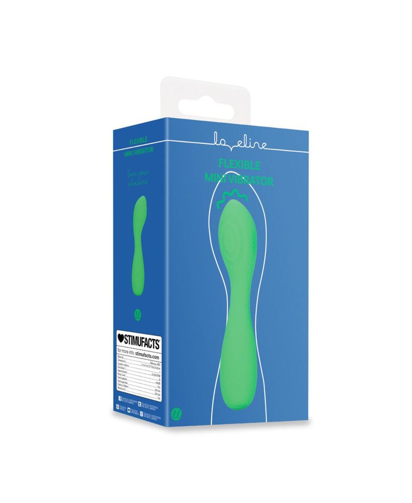 Mini Flexible Vibrator - Green Bliss