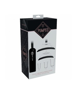 Automatic Vagina Breast and Nipple Pump - Black