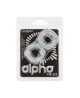 Silicone Double Stacker Rings
