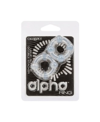 Silicone Double Stacker Rings