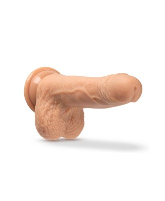 DR. SKIN SILICONE DR. GREY 7 INCH THRUSTING DILDO VANILLA