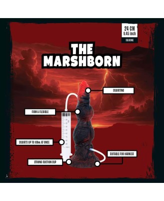 Mythical Mates - The Marshborn - Squirting Reptile Dildo