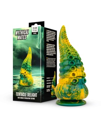Mythical Mates - Tentacle Delight Green Yellow - 20 cm