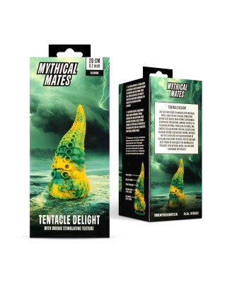 Mythical Mates - Tentacle Delight Green Yellow - 20 cm