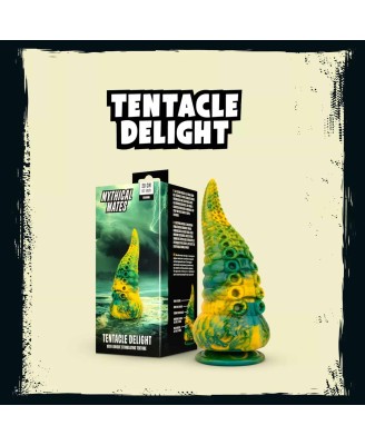 Mythical Mates - Tentacle Delight Green Yellow - 20 cm