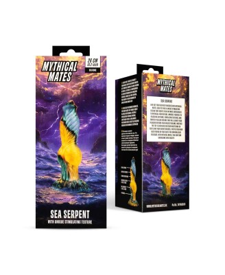 Mythical Mates - Sea Serpent Thrusting Dildo - 26 cm