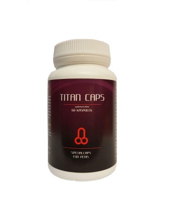 Titan caps 60tab - Na powiększenie Penisa