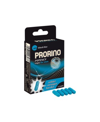 Supl.diety-PRORINO Men- 5pcs black line Potency Caps