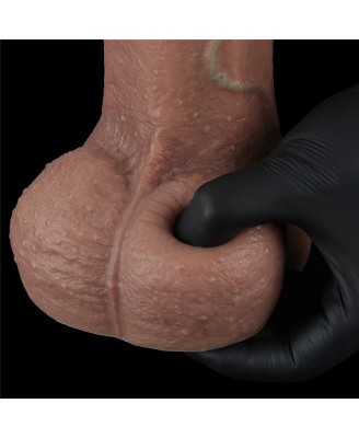 11" Dual Layered Silicone Cock XXL - Realistyczne Dildo - 28 cm